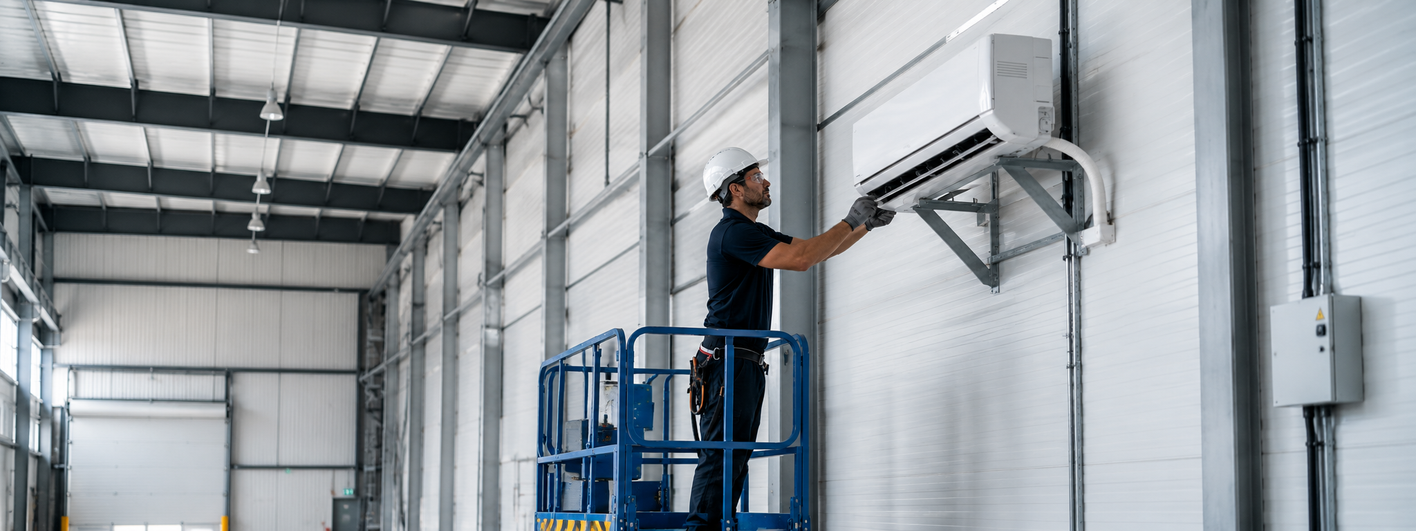 Instalación aire acondicionado industrial