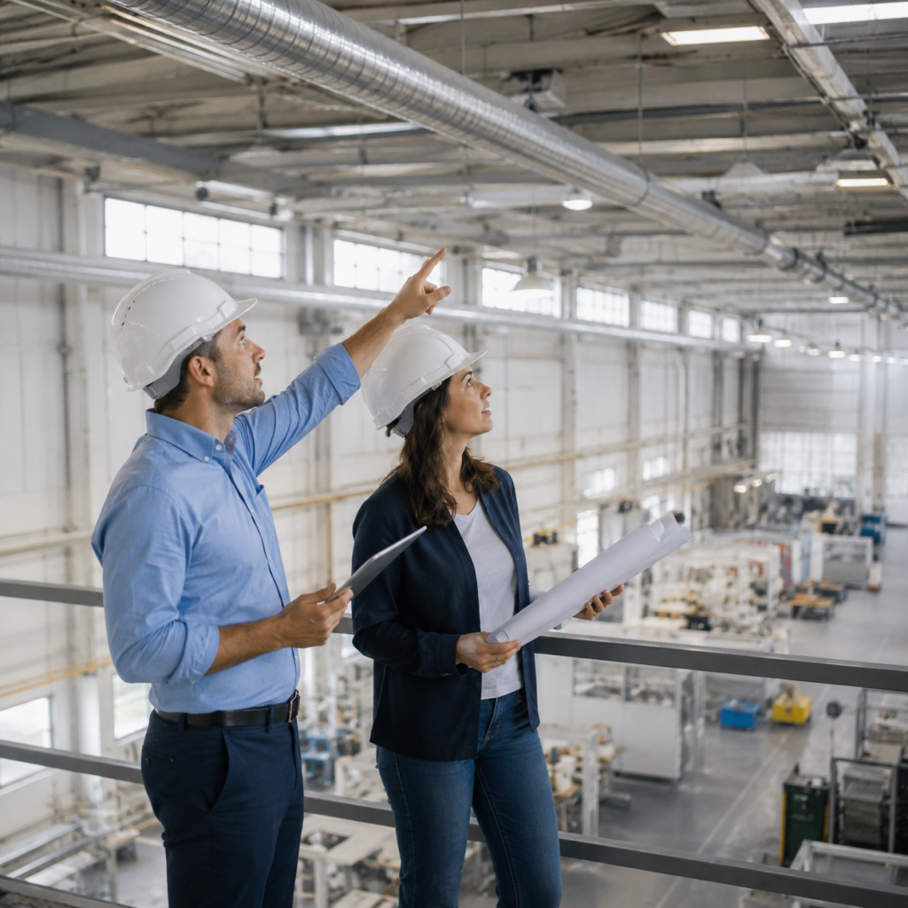 instalación de aire acondicionado en naves industriales